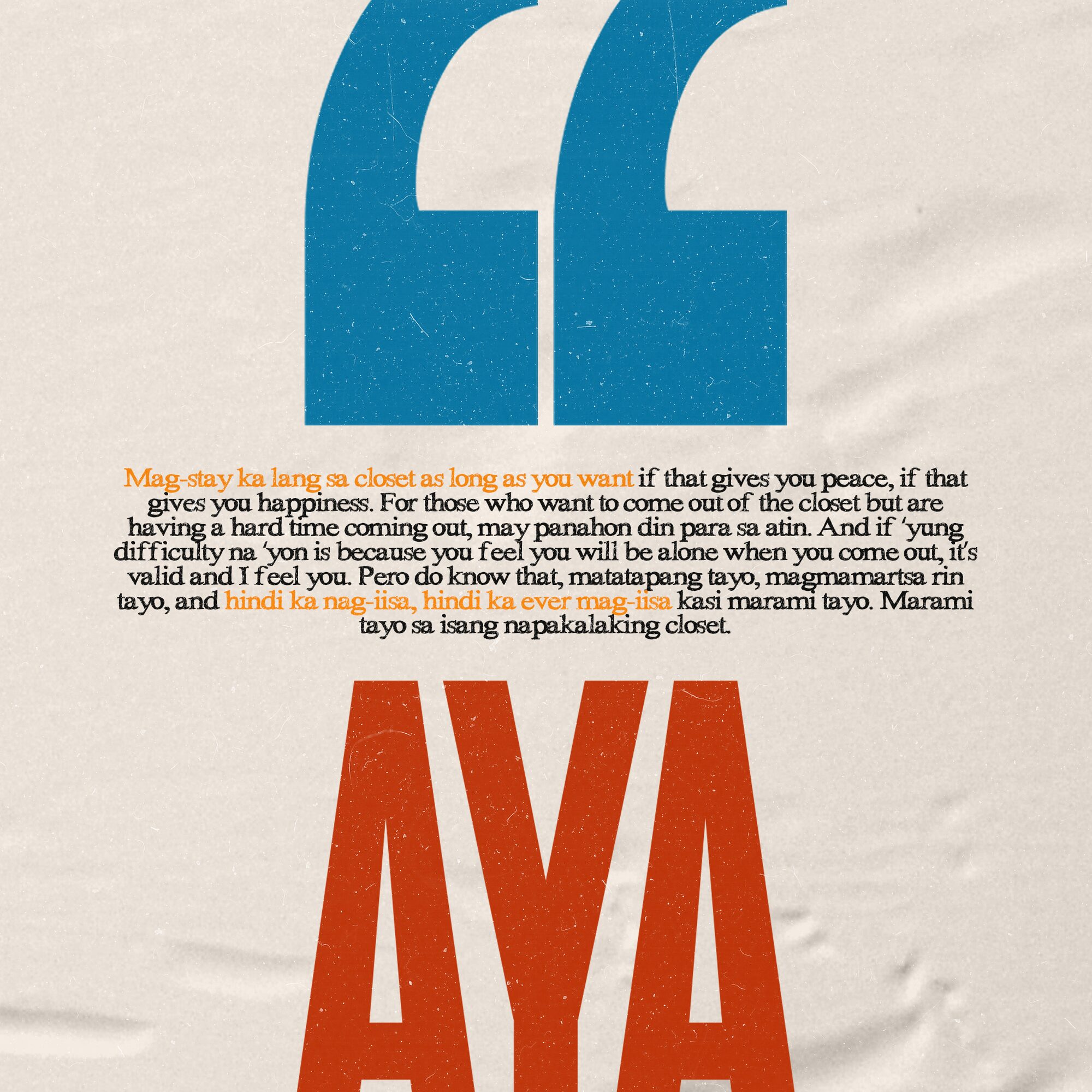 KSDAMP character card, Aya
